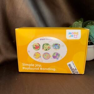More JMTT - Plant Coaster Punch Needle Kit - 6 Coasters